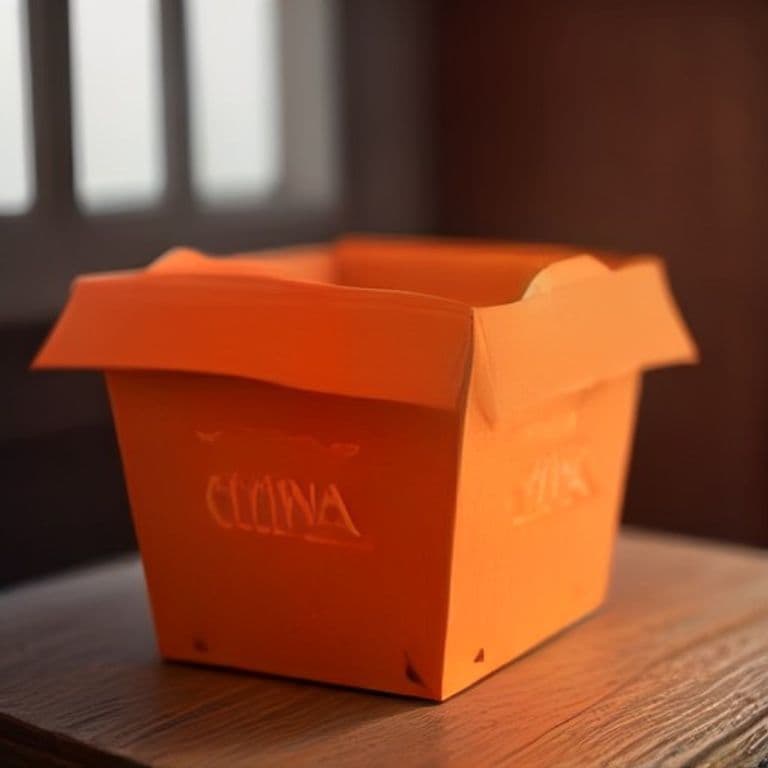 A terracotta BabyBack box, lid open, sitting in window light.
